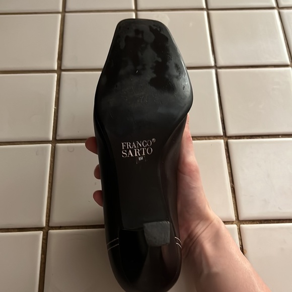 Leather Cheetah Fur Heels - Picture 3 of 5